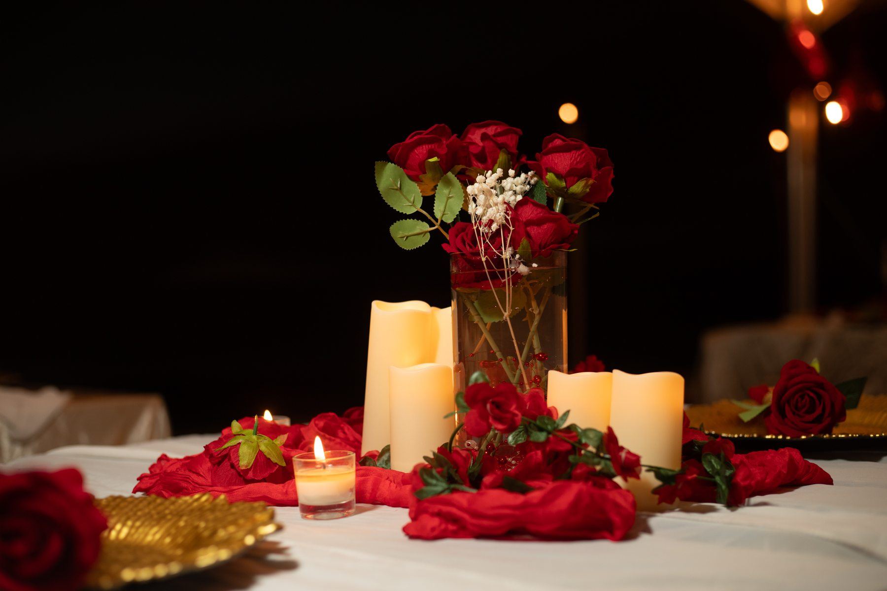 Sweet & Spicy Sensations Valentine's Day beachside dinner by Sweet & Spicy Sensations