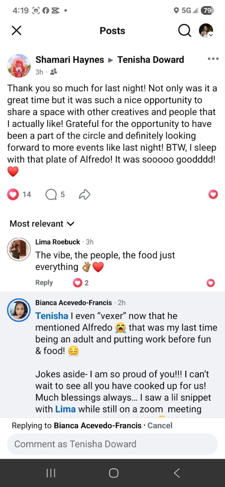 Sweet & Spicy Sensations client review
