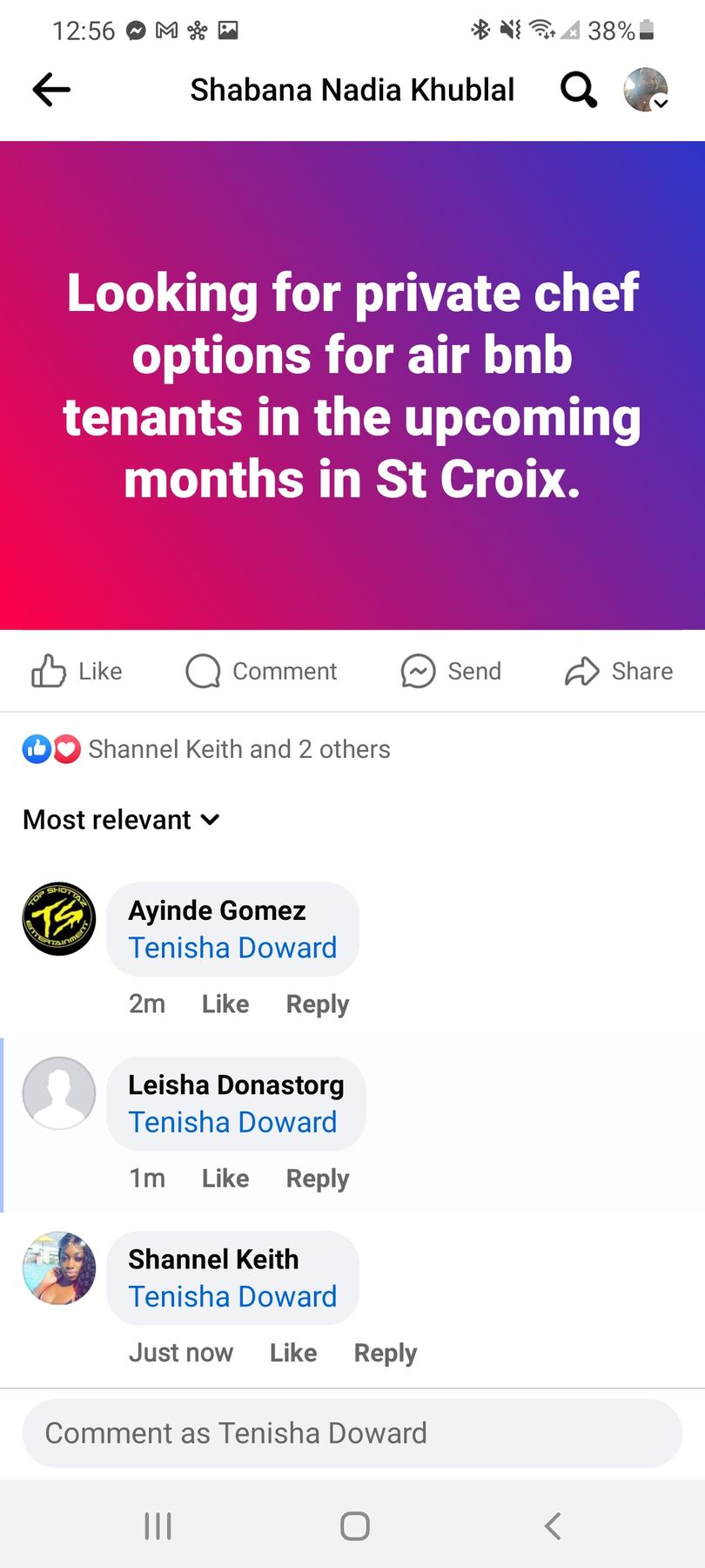 Sweet & Spicy Sensations client review