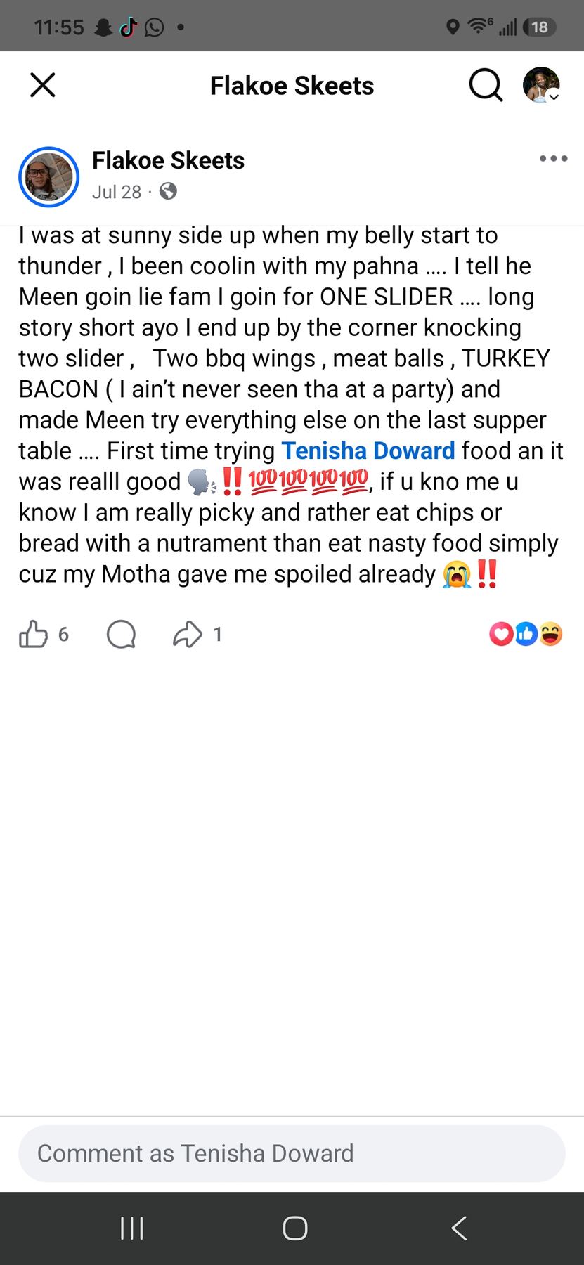 Sweet & Spicy Sensations client review